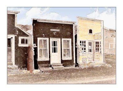 Havila Ghost Town Sketch
