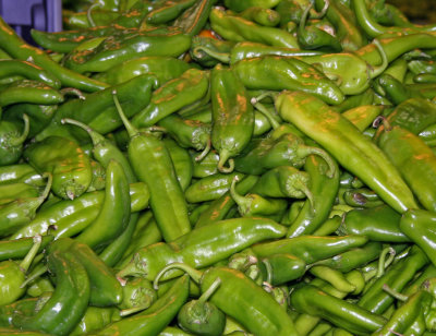 Chiles Ready to Roast