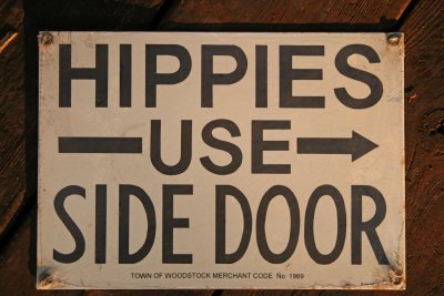 Hippy sign