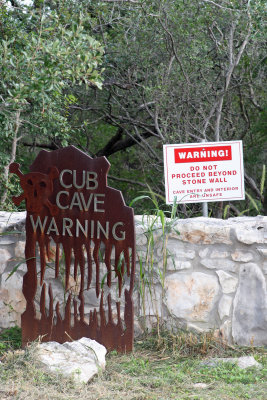 Cub Cave Warning