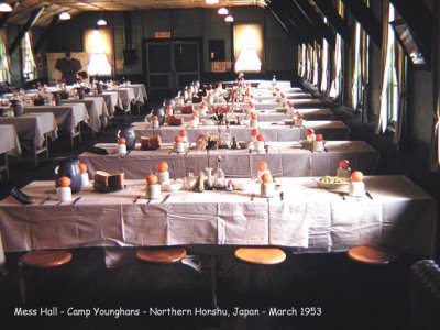 Mess Hall in Japan