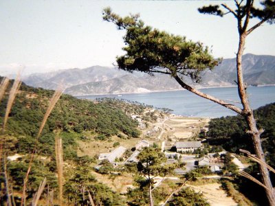 Masan Bay from nearby hilltop