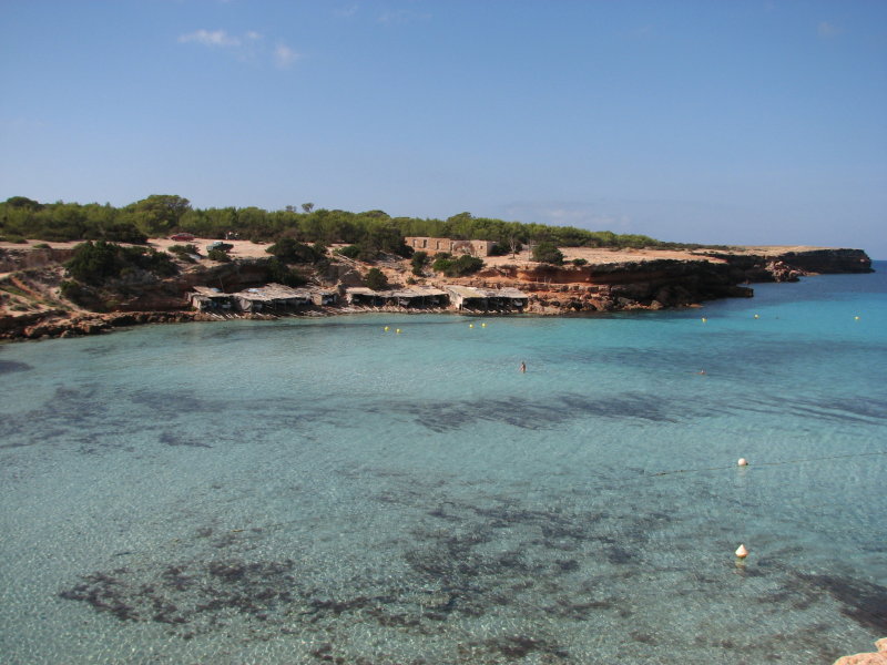 Cala Saona Boatsheds