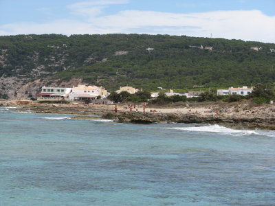 Es Calo village from Ses Plagettes