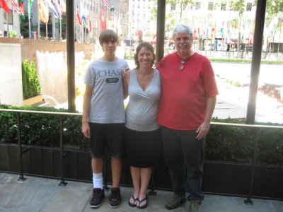 Rockefeller Center Kerry, Connor & Michael