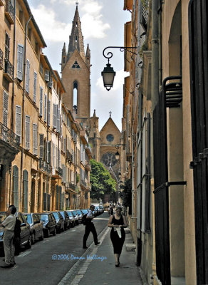 Backstreet in Aix