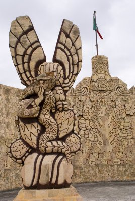 PreColumbian/Modern Mexico monument