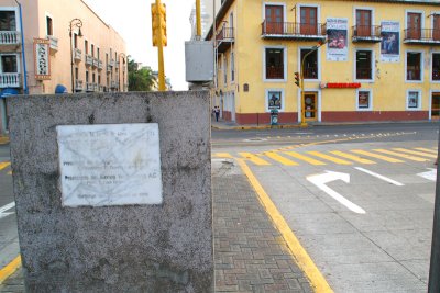 Spot where Hernan Cortez landed: April 21,1519