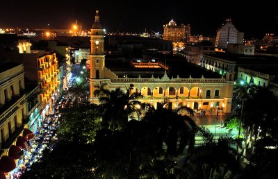 Zocalo from Hotel Diligencias, room 510