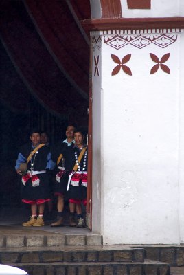 Tenejapa officials leaving church