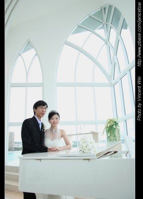 Sammy•結婚•關島•日航飯店水晶教堂