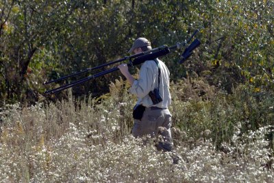 Ed Talbott III with his Trusty Scope