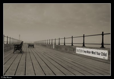 Littlehampton Pier (in sepia)