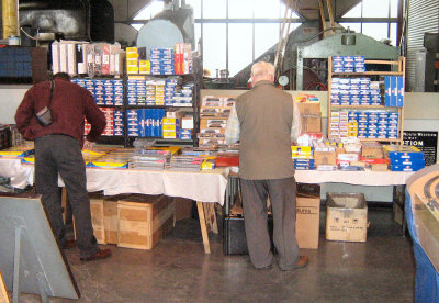 LSWR stand inside at the spring meet