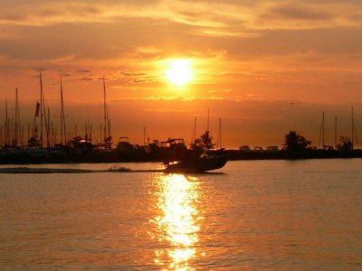 Sunrise at Port Credit Marina