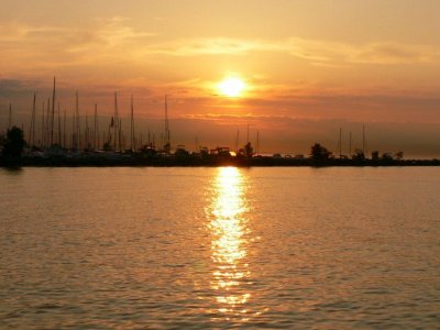 Sunrise at Port Credit Marina