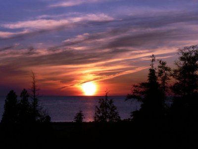 Spectacular sunsets on Lake Huron - Bruce Peninsula