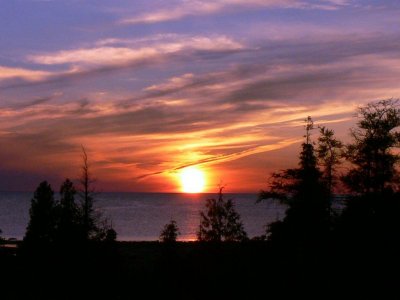 Spectacular sunsets on Lake Huron - Bruce Peninsula