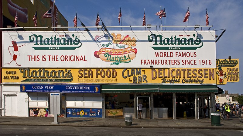 Nathan's is still there!