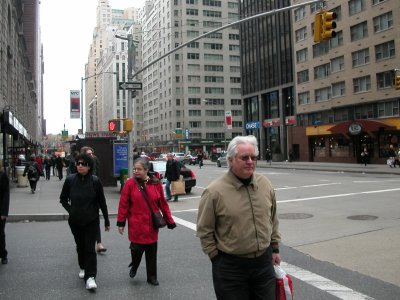 Looking north toward Central Park