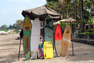 Bali is also a surfer paradise