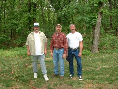 Norman, Gary & Ron, April 2006