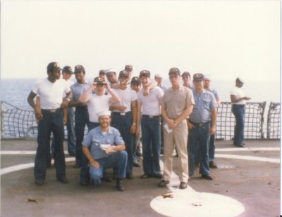 Engineering dept on deck