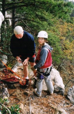 Rappelling