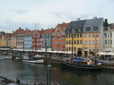 View from our Nyhavn hotel room