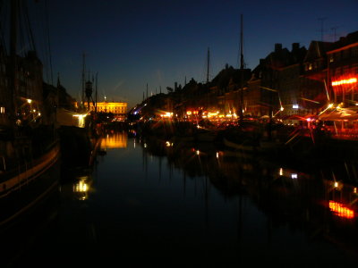 Nyhavn after dark