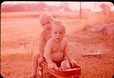 Me and Doug, Aug. 1960