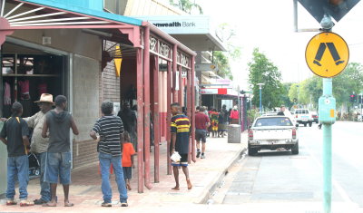 Aborigines in Katherine