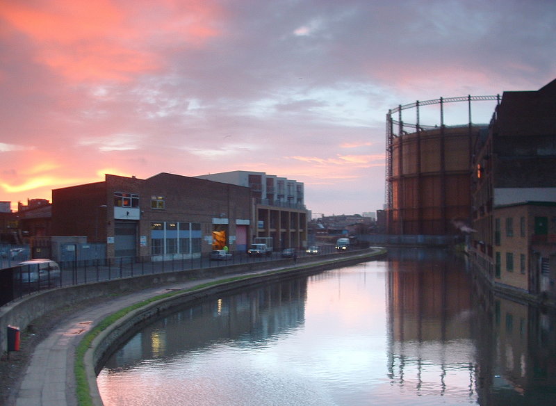 Sunrise over the Regent Canal