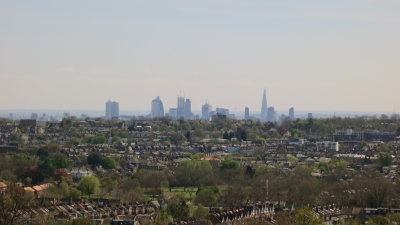 City  Towers  from  the  Ally  Pally.