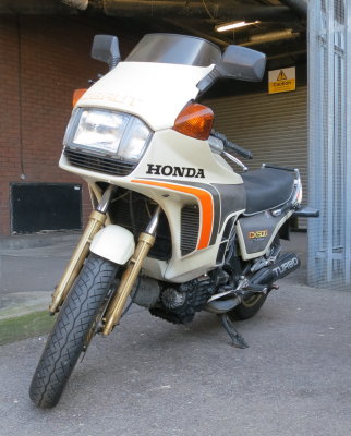 The  less  than  ubiquitous  Honda   CX500  Turbo