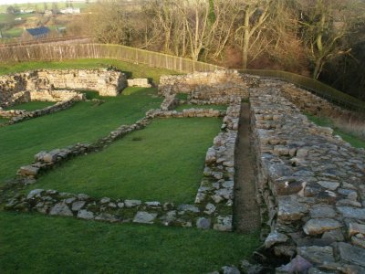 Hadrian's Wall--a milecastle