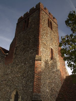 Lindsell Church;the tower