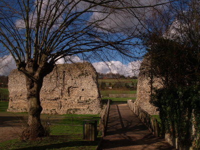 Eynsford Castle,the entrance/gateway