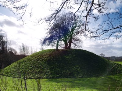 Great  Easton, the  motte