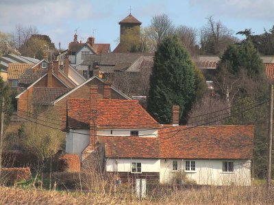 The roofs of Great Easton
