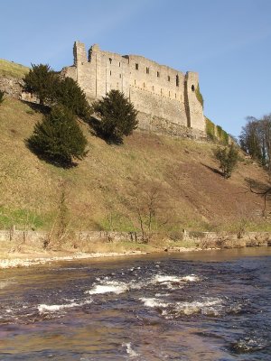 Richmond Castle and the River Swale