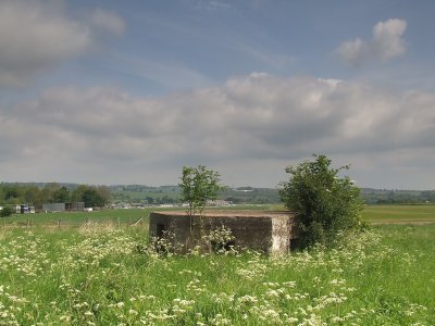 WW2 Pillbox,still in situ at former WW2  RAF  base