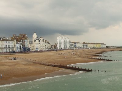 Eastbourne seafront from the pier