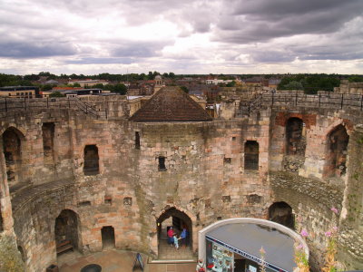 Cliffords Tower,from within.