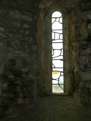 St.Aldhelm's Chapel,the East window.