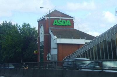 Asda's shopping mall,Putney Vale.