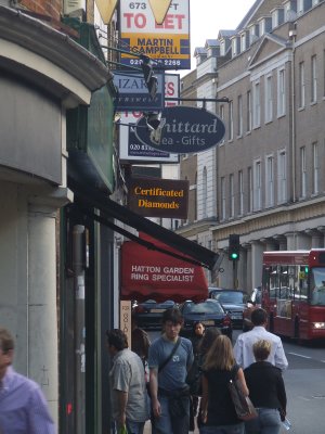 A street corner in Richmond.