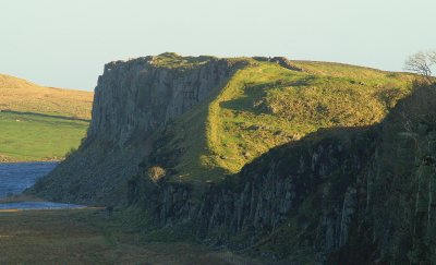 Hadrian's  Wall , along  Highshield  Crags