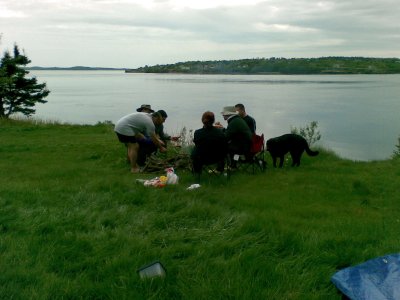 Afternoon cook-out