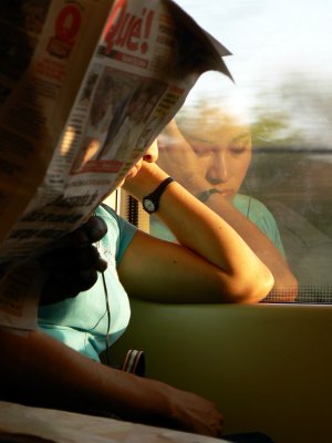 reflejada